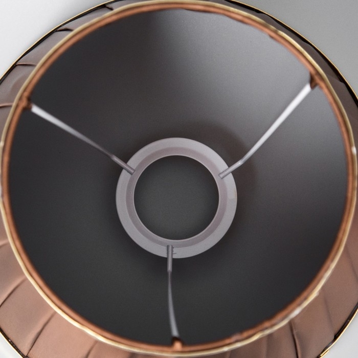 Абажур Е27 кофе 17х21х21 см