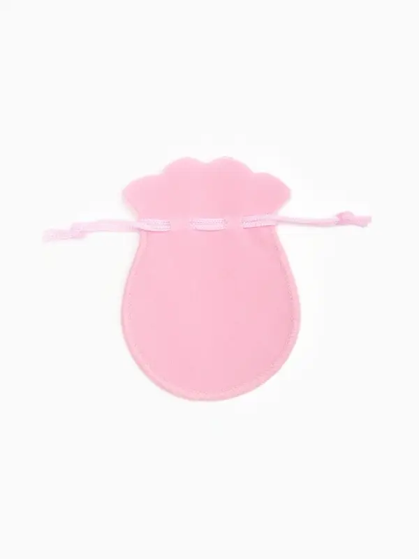 Мешочек бархатный, 7&times;9, розовый