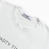 Пижама женская (футболка и шорты) KAFTAN Party time, размер 44-46 Пижама женская (футболка и шорты) KAFTAN Party time, размер 44-46