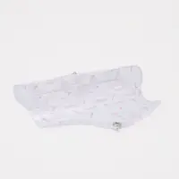 Футляр для очков на кнопке, длина 15,6 см, цвет розовый/прозрачный