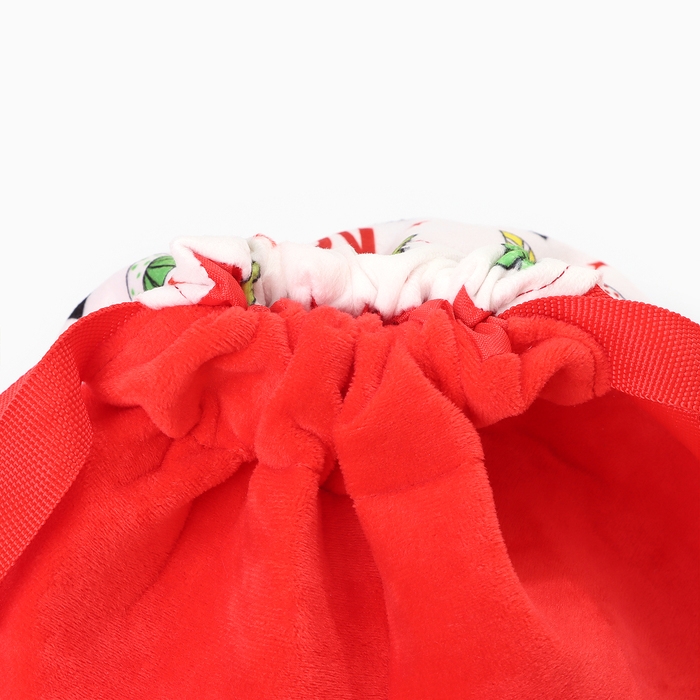 Сумка детская «Котик в шапке», 35 × 30 см, новогодняя Сумка детская «Котик в шапке», 35 × 30 см, новогодняя