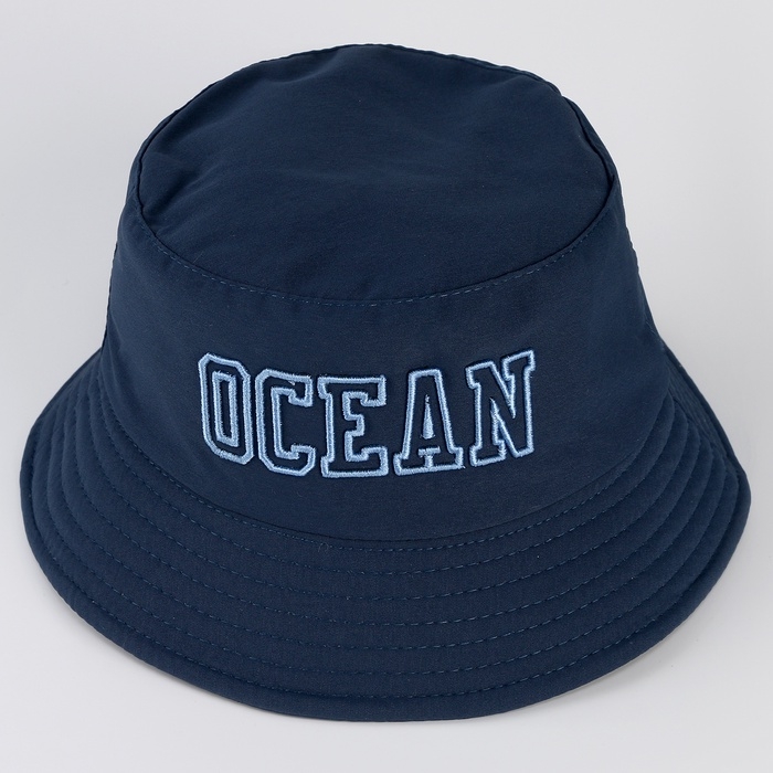 Панама детская для мальчика Ocean, цвет синий, р-р 54