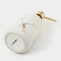 Дозатор для жидкого мыла SAVANNA Lightning, 350 мл, цвет белый