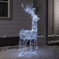 Светодиодная фигура «Кружевной олень» 60 × 105 × 18 см, металл, 31 В, мерцание, свечение белое Светодиодная фигура «Кружевной олень» 60 × 105 × 18 см, металл, 31 В, мерцание, свечение белое