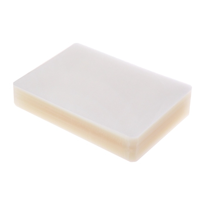 Пленка для ламинирования A7 80х111 мм, 100 мкм, 100 штук, глянцевые, Гелеос