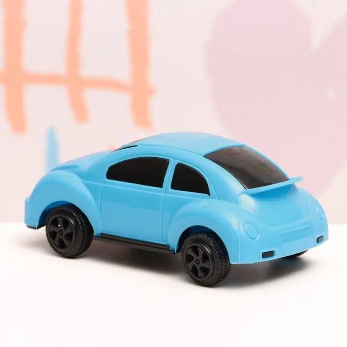 Машинка пластмассовая &laquo;Жук&raquo;, 11&times;6&times;4 см, МИКС