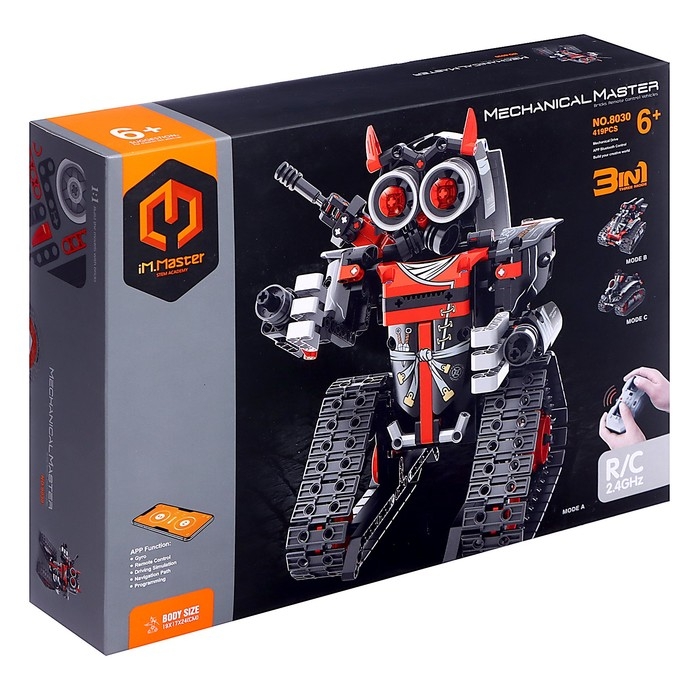 Конструктор радиоуправляемый &laquo;Робот пришелец&raquo;, 3 варианта сборки, 419 деталей