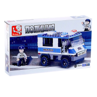 Конструктор &laquo;Полицейский спецназ: спецмашина&raquo;, 126 деталей