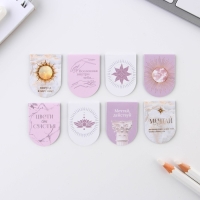 Закладки магнитные для книг, 8 шт  &laquo;Нежность&raquo;