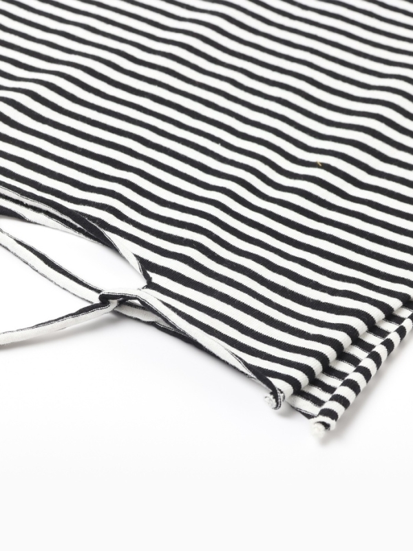 Лонгслив женский MINAKU: One Most Brand, тонкая полоска, ONESIZE