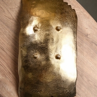 Блюдо сервировочное "Арт" 49х25х8 см, алюминий