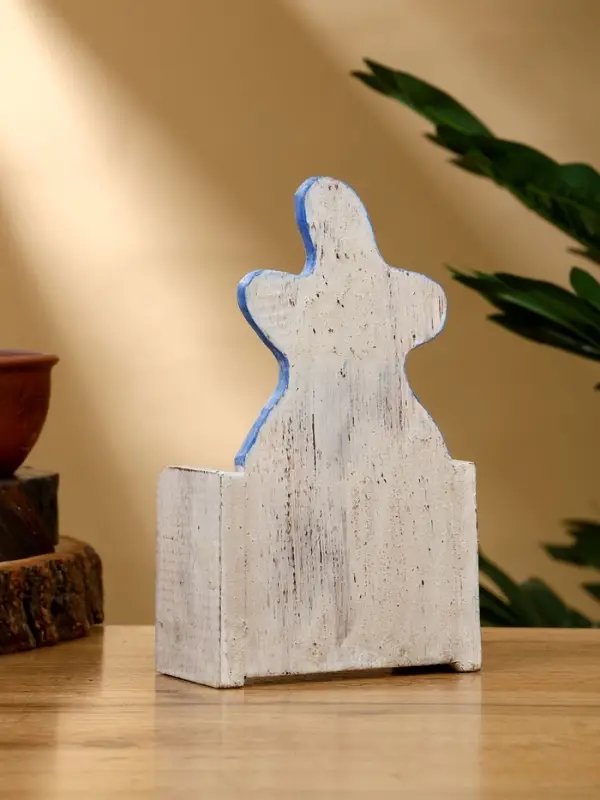 Календарь настольный &laquo;Морская звезда&raquo;, 10.5&times;5.5&times;18 см, дерево, золотисто-синий