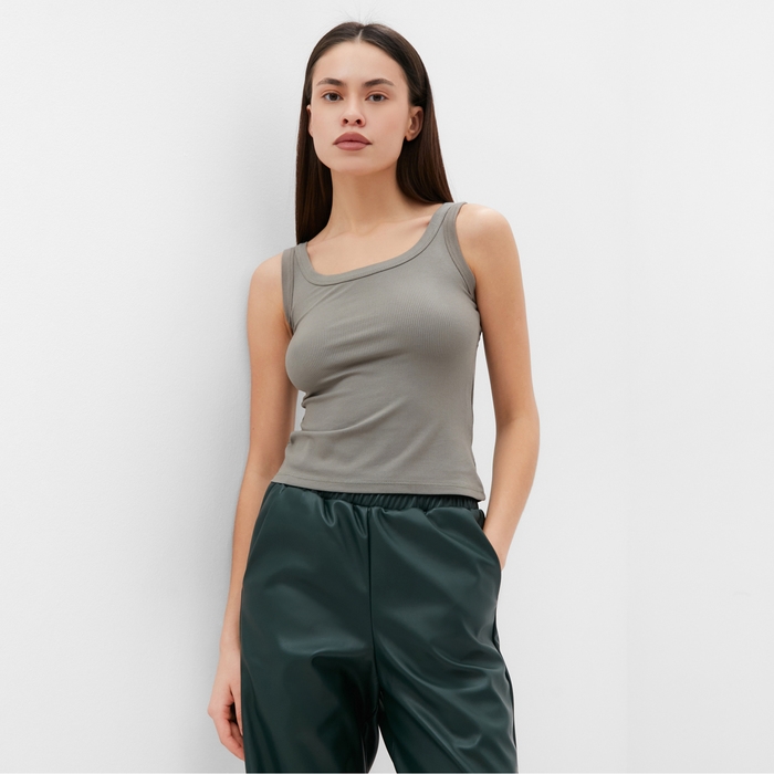 Майка женская MIST р.M, оливковый Майка женская MIST р.M, оливковый