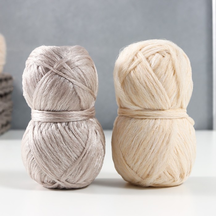 Набор для вязания "Носочная добавка" 100% полипропилен 322м/70гр 2 шт (ассорти светлое) МИКС