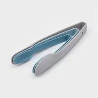 Набор щипцов 3 шт, 18,5;22;25 см, цвет голубой,синий,серый