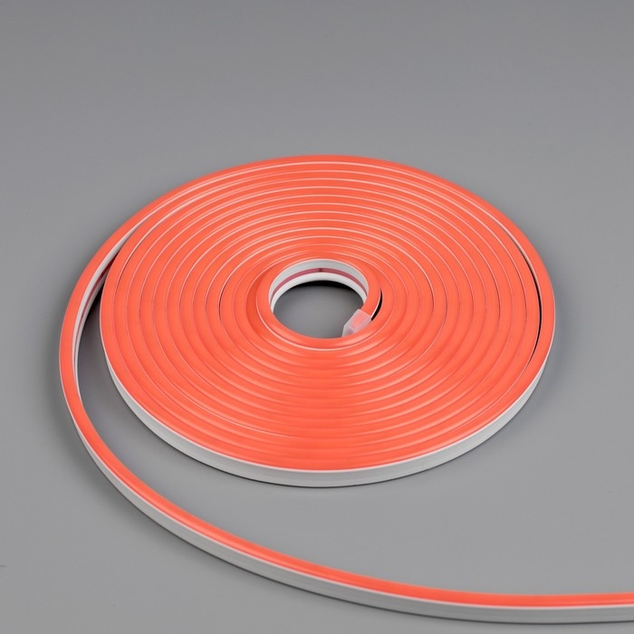 Гибкий неон Luazon Lighting 6 &times; 12 мм, IP65, 5 м, SMD2835, 120 LED/м, 12 В, свечение розовое