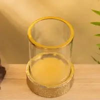 Подсвечник "Капсула" 18х18х25 см, алюминий