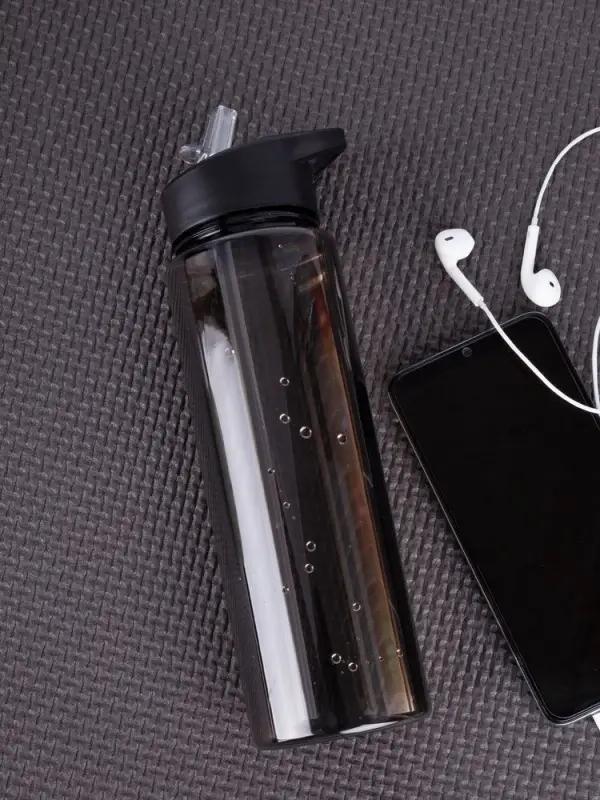 Бутылка для воды Holo, черная