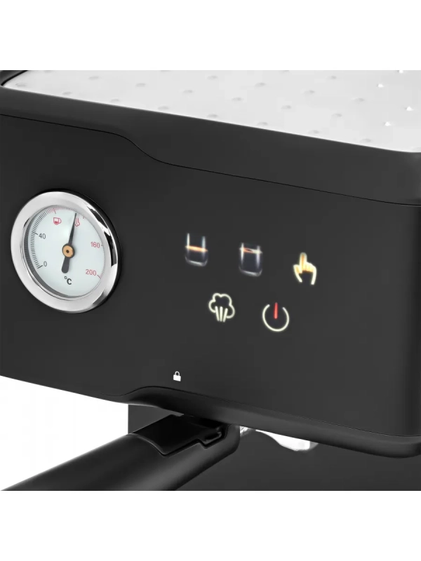 Кофеварка рожковая HEM-4204 1000Вт черный