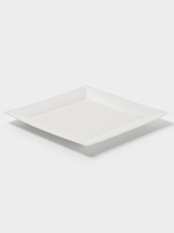 Тарелка квадратная "White Label"  30х2 см