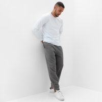 Джемпер (лонгслив) мужской MINAKU: Basic line MAN цвет белый ,размер 52 Джемпер (лонгслив) мужской MINAKU: Basic line MAN цвет белый ,размер 52