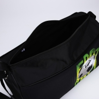 Сумка детская спортивная для мальчика &laquo;Футбол&raquo;, 40х21х24 см, цвет чёрный