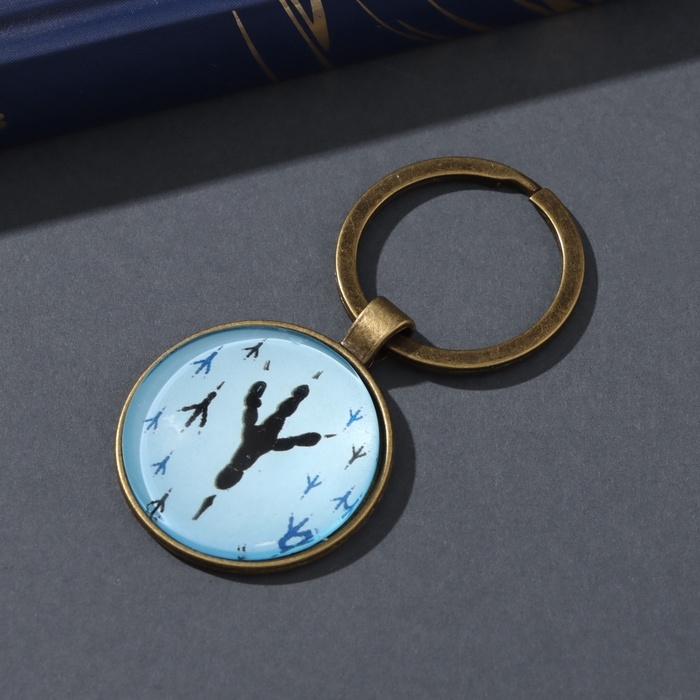 Набор брелок и значок "Цыплёнок" 6х11 см