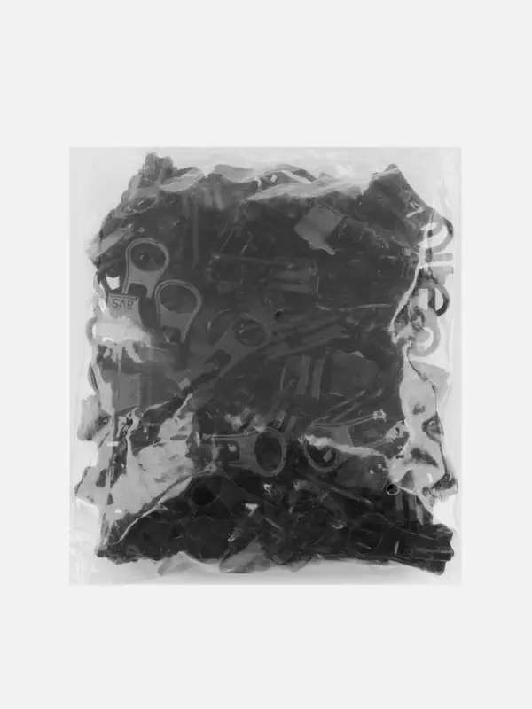 Бегунок для молнии &laquo;Трактор&raquo;, №8, чёрный