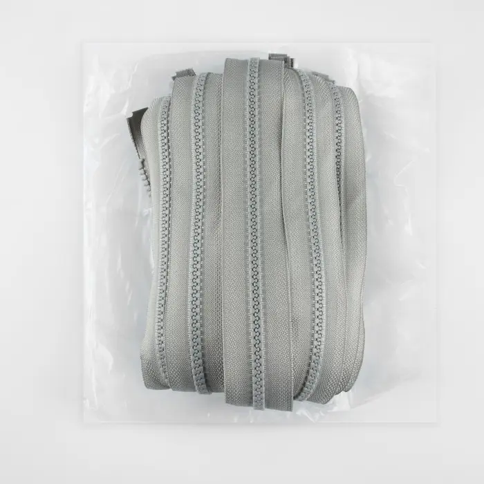 Молния &laquo;Трактор&raquo;, №5, разъёмная, замок автомат, 60 см, серая