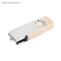 Флешка E 788, 32 ГБ, USB2.0, чт до 25 Мб/с, зап до 15 Мб/с, деревянная