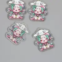 Декор для творчества акрил "Малышка" 0,2х3,1х3,7 см