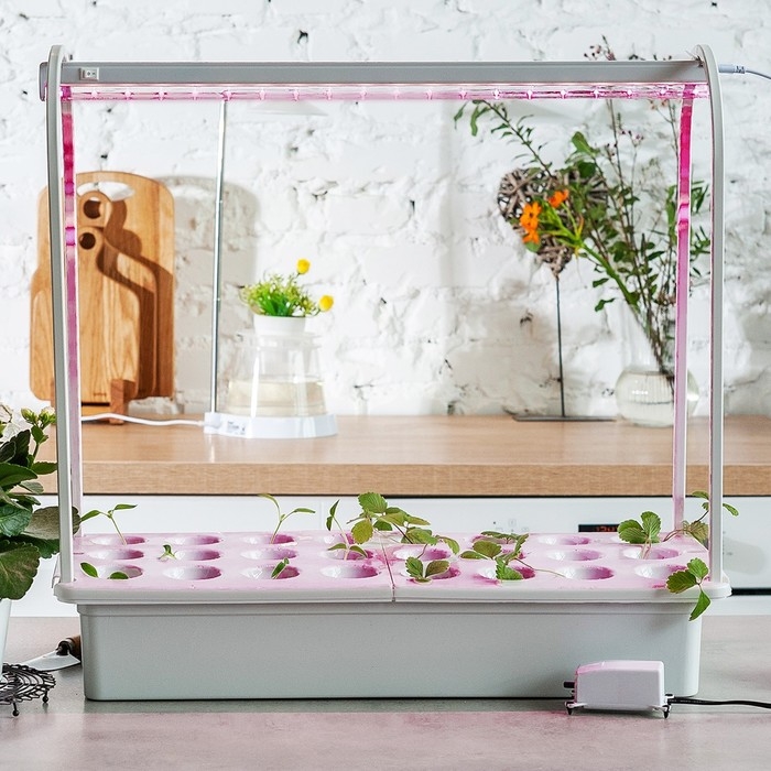 Фитосветильник светодиодный Uniel, 10 Вт, 572 мм, IP20, 220 В, полноспектральный, с выкл. Фитосветильник светодиодный Uniel, 10 Вт, 572 мм, IP20, 220 В, полноспектральный, с выкл.