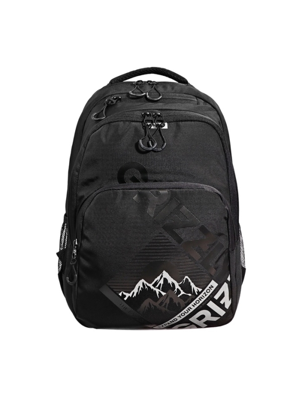 Рюкзак молодежный, 45&times;32х23 см, Grizzly 530, эргономичная спинка, отделение для ноутбука, чёрный, RU-530-4_1