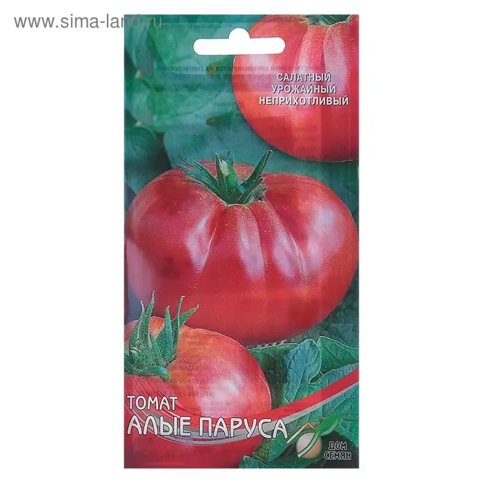 Семена Томат "Алые Паруса" Дом семян, раннеспелый,  35 шт