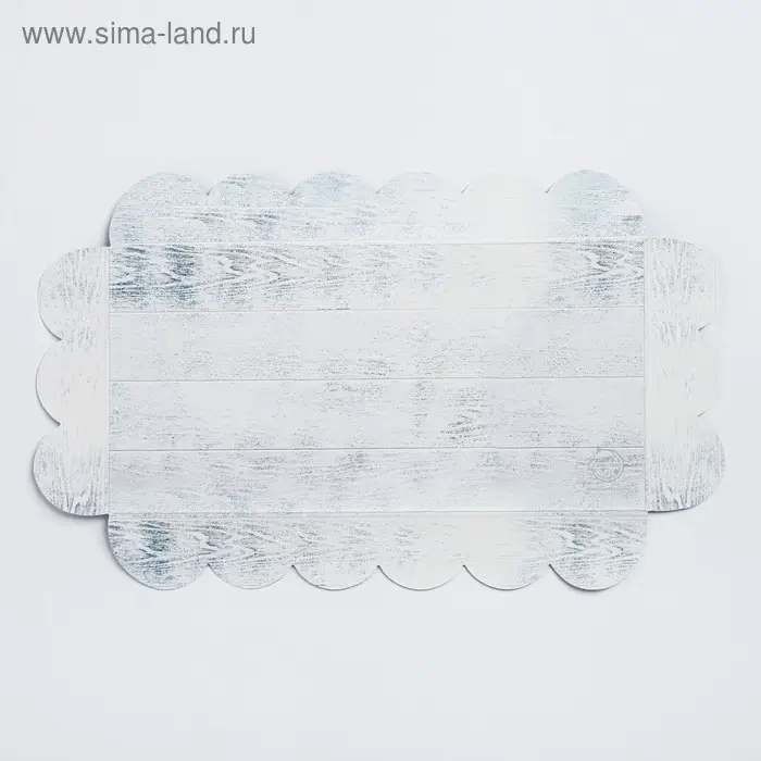 Коробка для печенья, кондитерская упаковка с пластиковой крышкой, &laquo;Вкусно&raquo;, 21 х 10.5 х 3 см