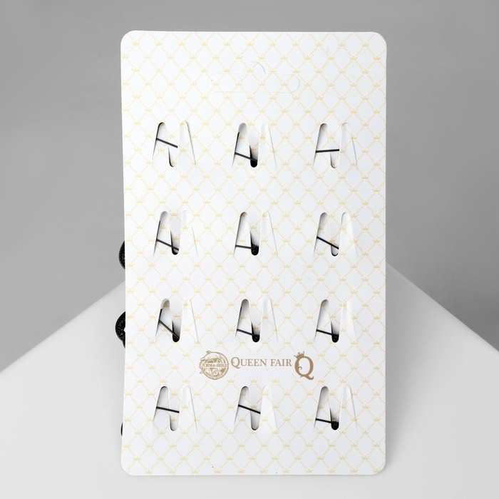 Брошь &laquo;Котик&raquo; мультяшный, цвет МИКС в чёрном металле (неделимая фасовка 12 шт., цена за шт.)