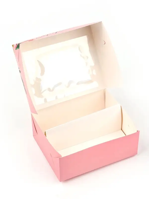 Кондитерская упаковка для макарун с окном, &laquo;Самой прекрасной&raquo;, 11 х 13.5 х 5.5 см