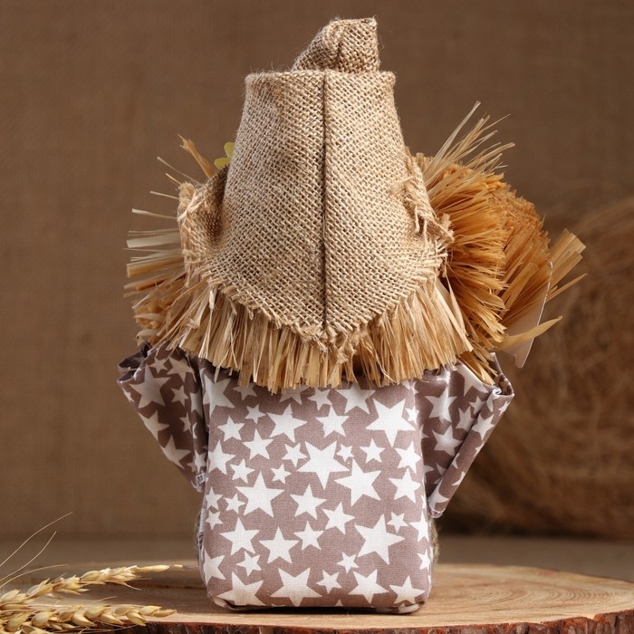 Оберег-домовой Оберег-домовой "Тимофей с метлой и подковой" , 25х22х13 см, микс