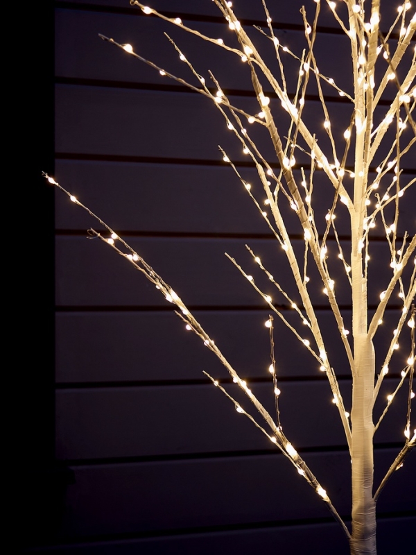 Светодиодное дерево &laquo;Яркие светлячки&raquo; 1.5 м, 300 LED, постоянное свечение, 220 В, свечение тёплое белое