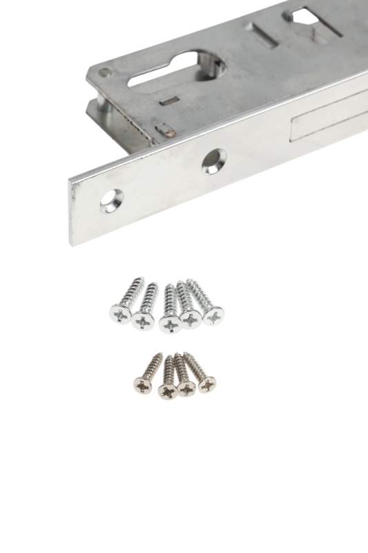 Замок врезной LOCKLAND, узкопрофильный, без ручек, Backset 30 мм, под ц/м, роликовая защелка