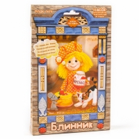 Набор по изготовлению текстильной игрушки &laquo;Блинник&raquo;, высота &mdash; 17,5 см