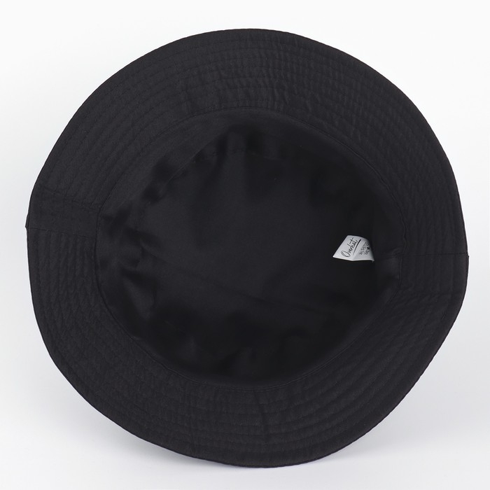 Панама &laquo;Аниме&raquo;,цвет чёрный, р-р 56