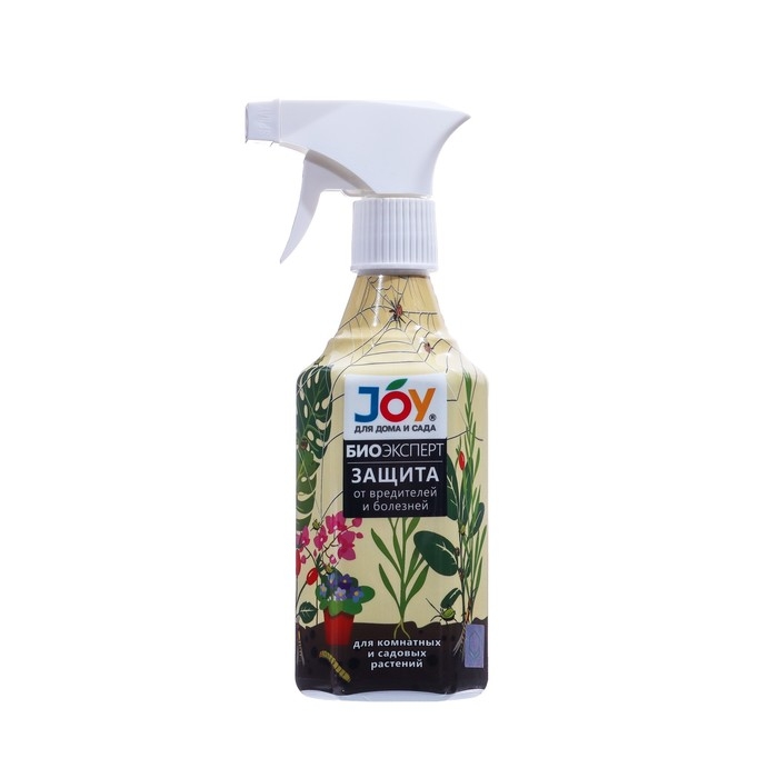 Средство от тли, трипсов и других вредителей JOY, Биоэксперт, с распылителем, 400 мл Средство от тли, трипсов и других вредителей JOY, Биоэксперт, с распылителем, 400 мл