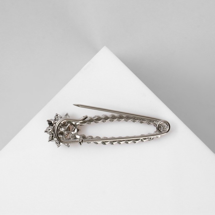 Булавка &laquo;Цветок&raquo;, 5,5 см, цвет МИКС(неделимая фасовка 12 шт., цена за шт.)