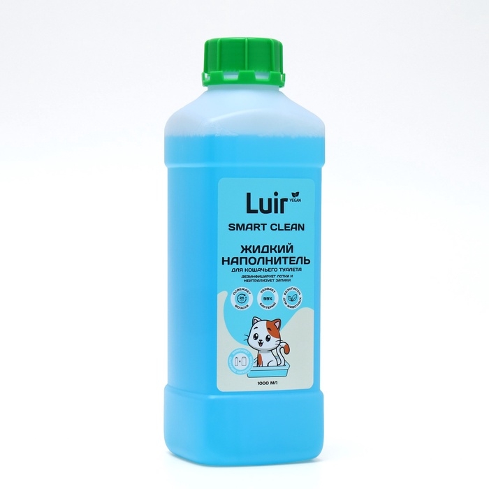 Наполнитель для кошачьего туалета жидкий Luir Pet 1 л Наполнитель для кошачьего туалета жидкий Luir Pet 1 л