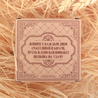 Подкова домовой &laquo;Мир вашему дому&raquo;, 7 х 7 см