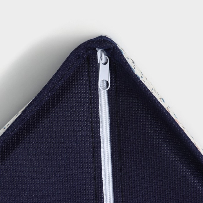 Органайзер для хранения белья Доляна &laquo;Мармелад&raquo;, 7 ячеек, 34&times;30&times;8 см, цвет белый