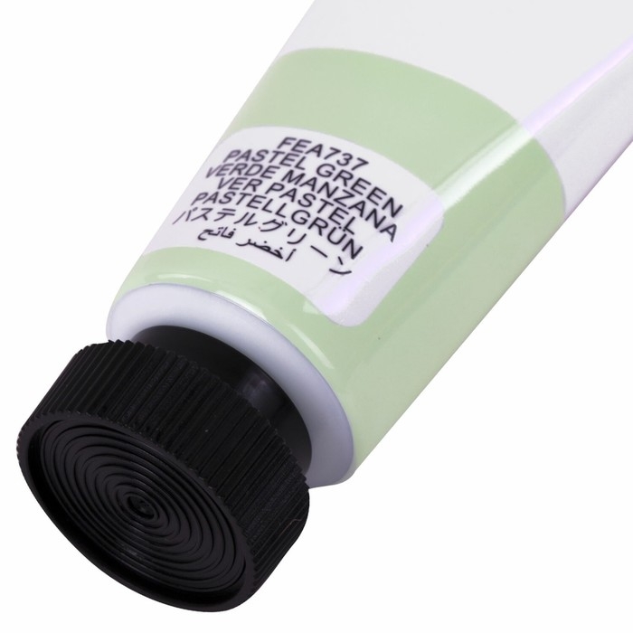 Краска акриловая в тубе, набор 8 цветов х 22 мл, BRAUBERG HOBBY, пастельные оттенки, 192406