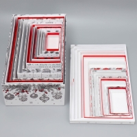 Набор новогодних подарочных коробок 15 в 1 «Счастья и любви», 12 х 6.5 х 4 см - 46.5 х 30 х 17.5 см, Новый год Набор новогодних подарочных коробок 15 в 1 «Счастья и любви», 12 х 6.5 х 4 см - 46.5 х 30 х 17.5 см, Новый год