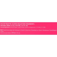 Туалетная вода женская Clutch Collection Strawberry, 14 мл